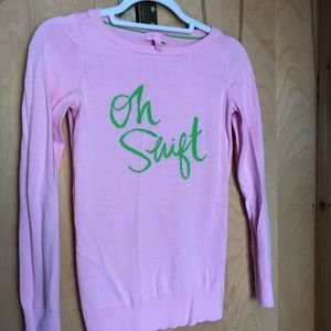 GUC Lilly Pulitzer S Marielle Sweater “Oh Shift”